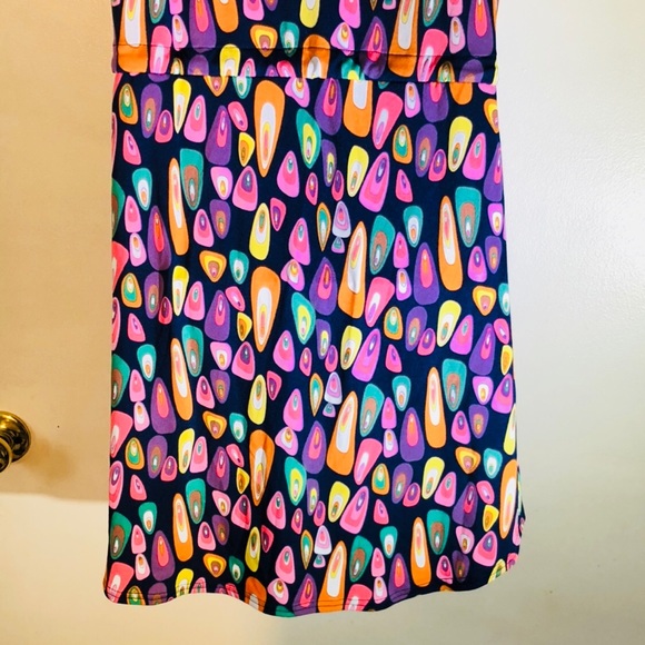 Boutique-Tracy Negoshian Hopper Dress Gumdrop Gray - Picture 6 of 8